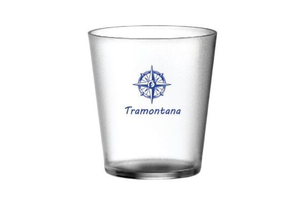 Tumbler in san satinato per barche