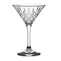 Coppa martini vintage trasparente